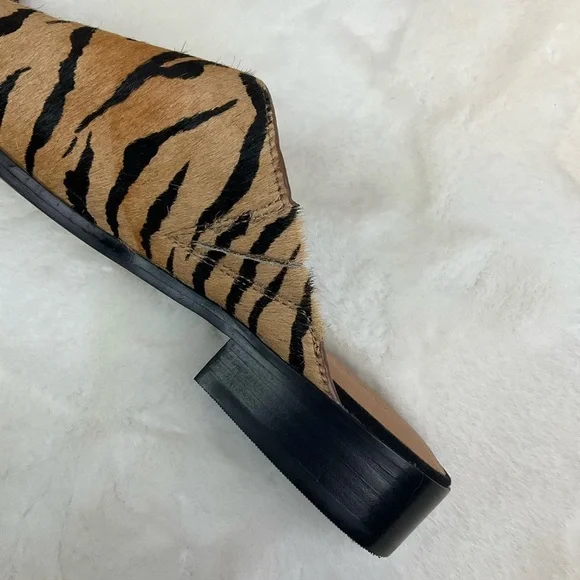 Crown Vintage Macaria Tiger Print Mules NWT Size 8.5 - Picture 5 of 6